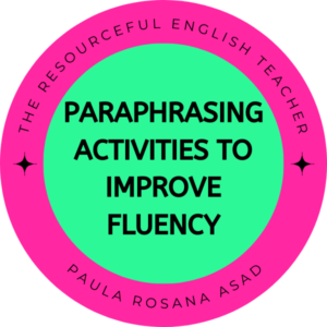 paraphrasing activities in english
