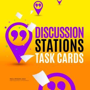 Discussion Stations Task Cards ESL Conversation Activities